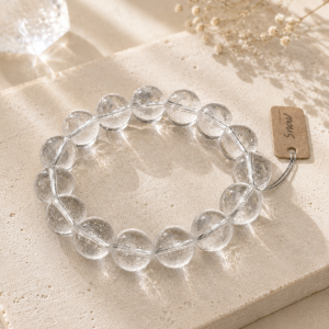Lemurian Bracelet 12mm Snow