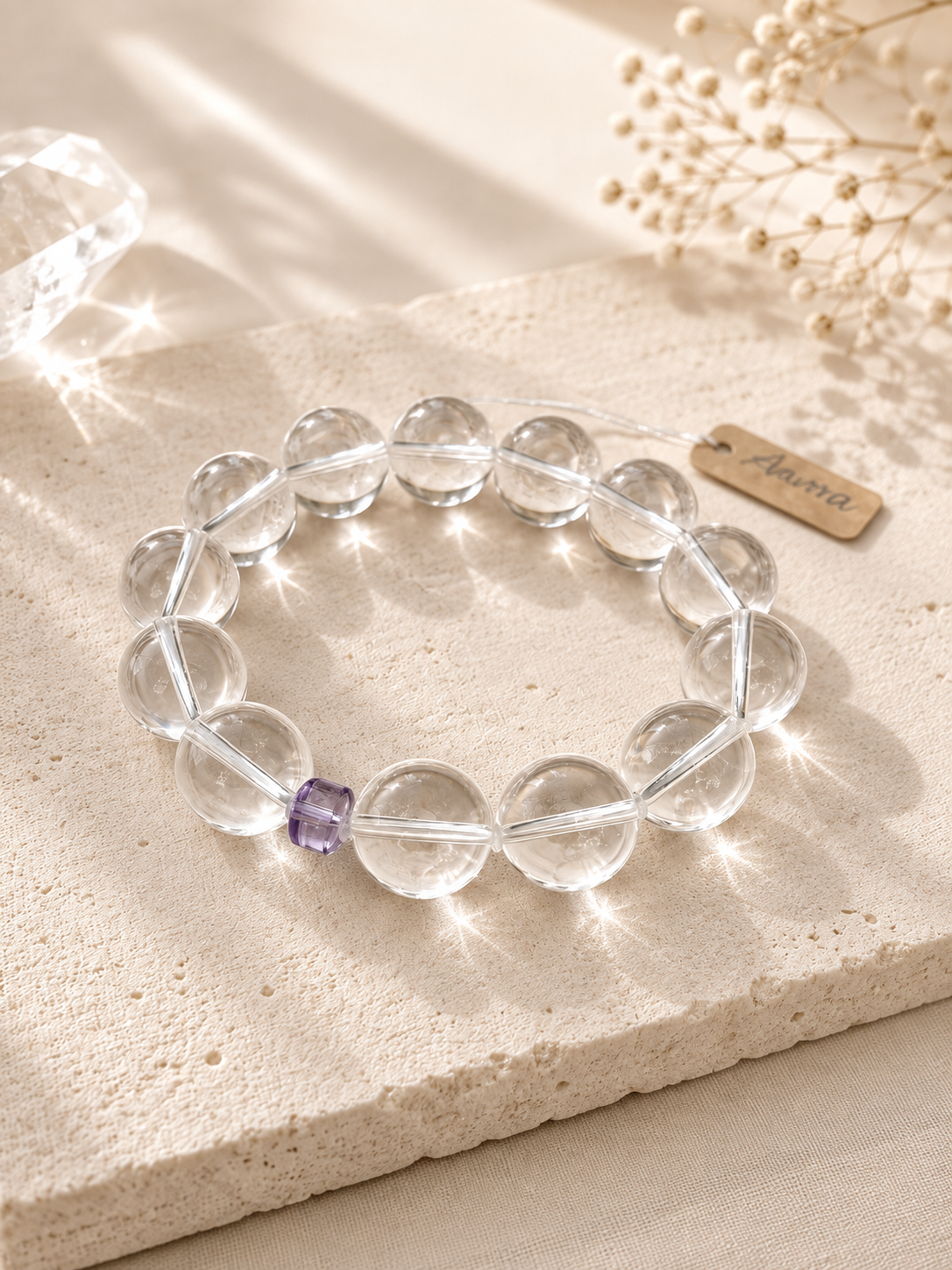 Lemurian Bracelet 13mm Aurora